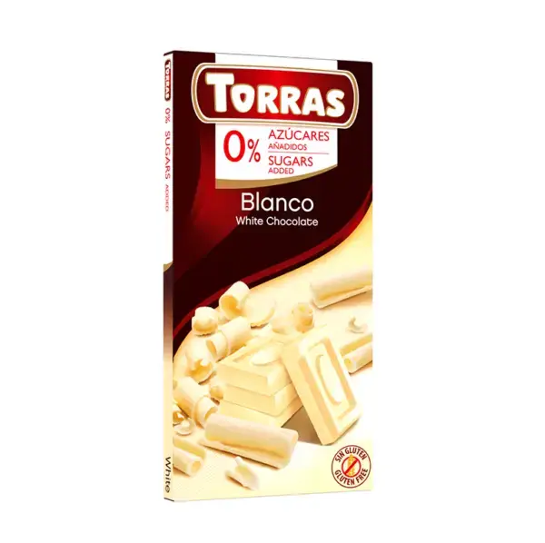 White Chocolate Torras - No sugar added (Pick the flavour)
