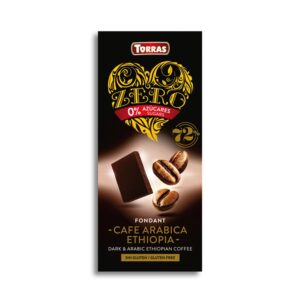 ZERO Dark Chocolate with Coffee Beans 72%