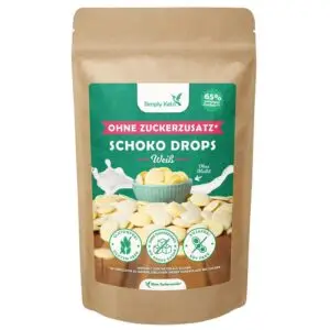 White Chocolate Drops (Chips, Buttons) 200g- Simply Keto