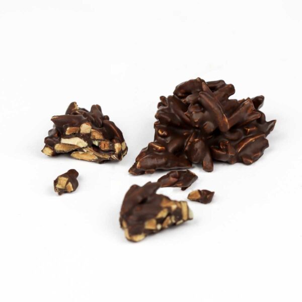 Almond Pieces in Dark Chocolate - Simply Keto