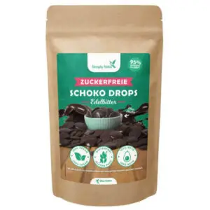 Dark Chocolate Drops (Chips, Buttons) 200g - Simply Keto