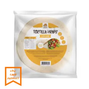 Low Carb Tortilla Wraps (6 pieces)