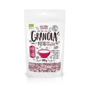 Diet-Food Organic Keto Granola - Raspberry