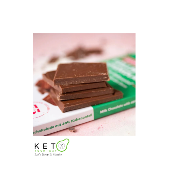 Milk Chocolate  40% Caco - Simply Keto