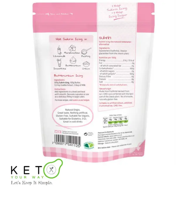 Icing Sugar 400g (Icing Sugar replacement) Sukrin