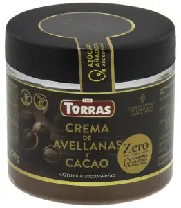 Hazelnut and Cocoa Spread Sugar Free with Stevia 200g