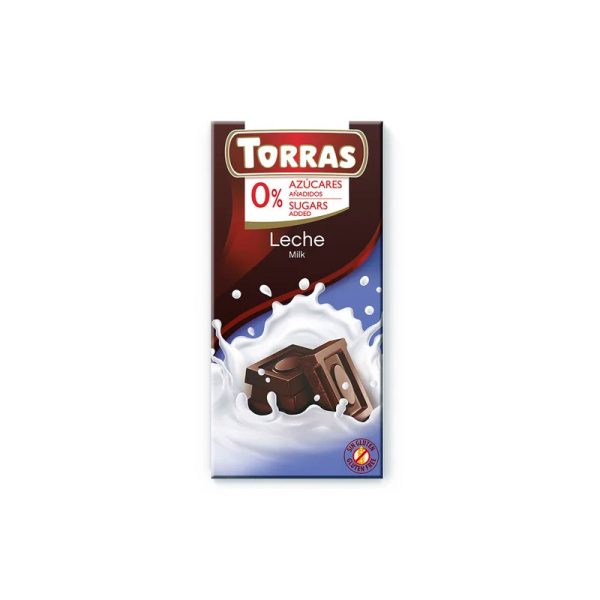 Milk Chocolate Torras - No sugar added (Pick the flavour)