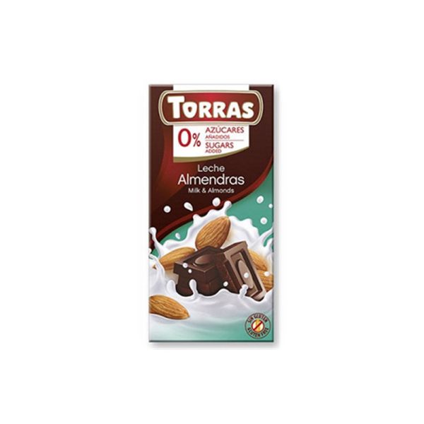 Milk Chocolate Torras - No sugar added (Pick the flavour)