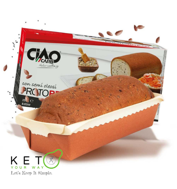 Proto-Bread with Oil and Seeds - Ciao Carb (250g)