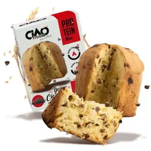 Panettone with chocolate (90g) - Ciao Carb