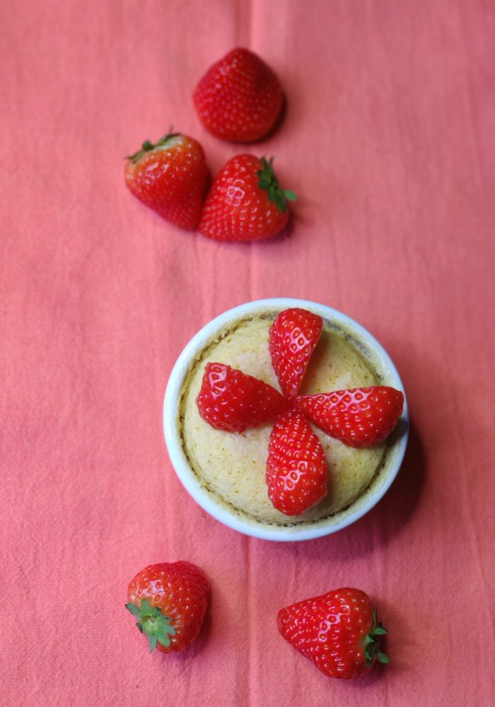 Fast and delicious vanilla mug cake - blog 02.11.21